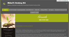 Desktop Screenshot of michaelrsternbergmd.com